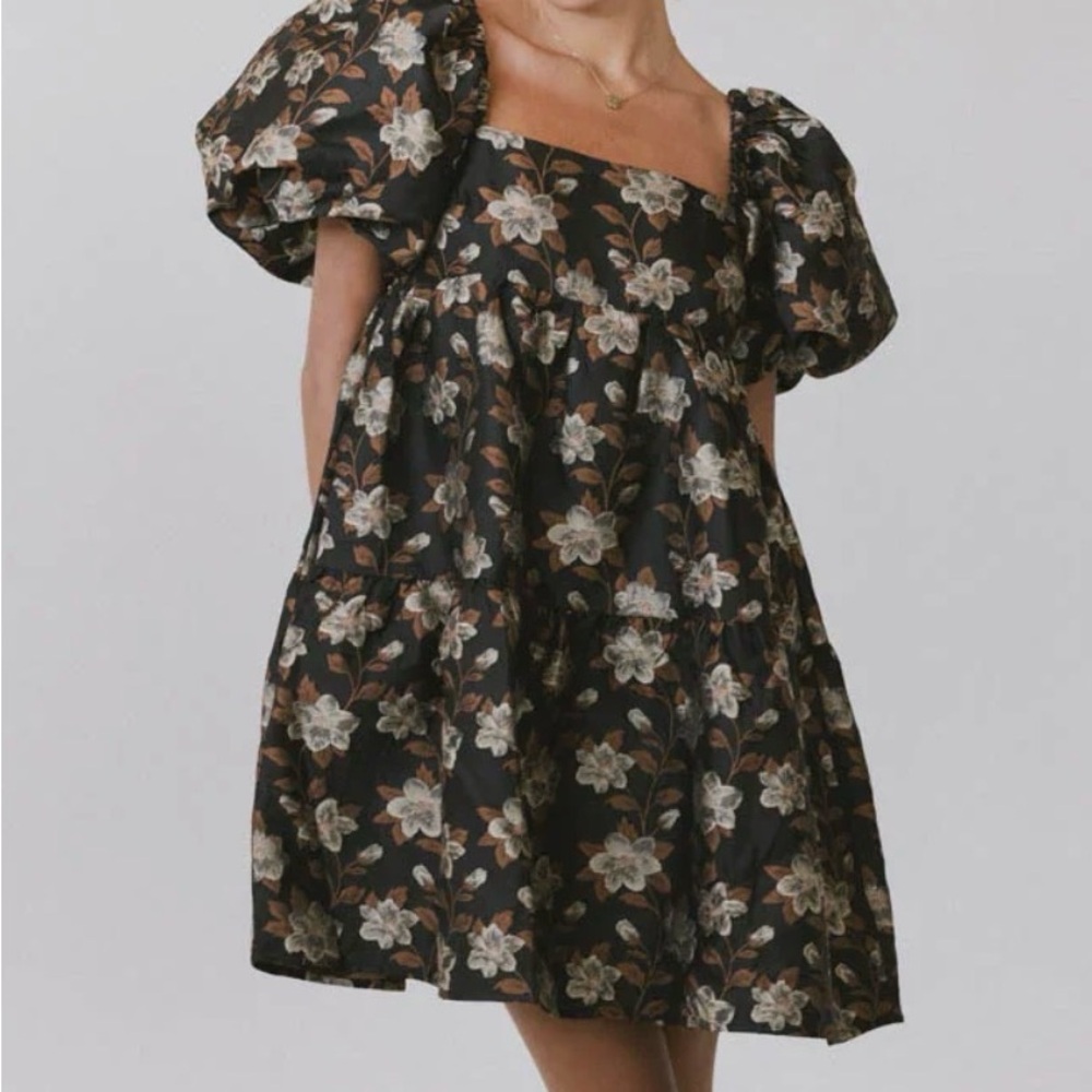 Bohme Moore Floral Mini Dress - small